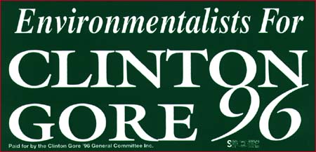 Environmentalists for Clinton/Gore