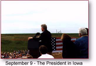 President in Iowa