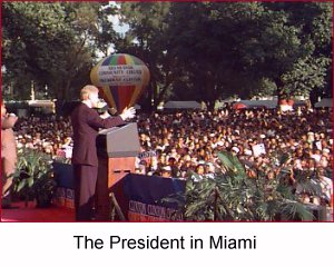 President in Miami