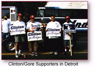 Detroit supporters
