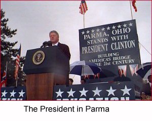 The President in Parma
