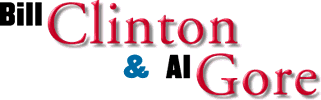 Bill Clinton and Al Gore