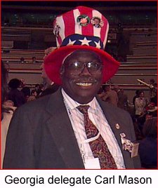 Georgia delegate Carl Mason