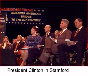 The President in Stamford