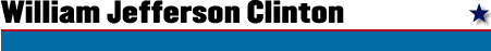 William Jefferson Clinton